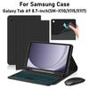 Pouzdro pro Samsung Galaxy Tab A9 8,7 palce, Pouzdro s klávesnicí pro Samsung Galaxy Tab A9 8,7 palce SM-X110/X115/X117