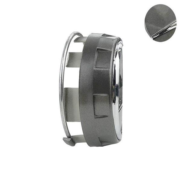 

4 шт. 75 мм кришка центру колеса кришка обода значок логотип сірий