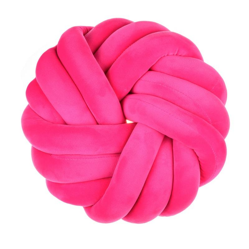 Round Handmade Knot Pillow Cushion Art Home Decor Pillows for Bed Pillows DIY Throw Pillows for Couch Sofa Bedroom Christmas Birthday Festival Gift