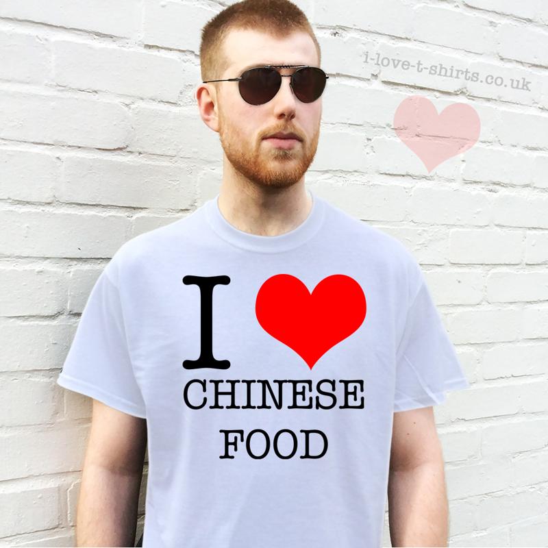 Ich liebe chinesisches Essen T-Shirt