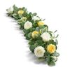 Green Eucalyptus Leaves Artificial Poeny Vine Plant Wall Decorative Flower  Bar Decoration