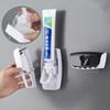 Tooth Brush Holder Automatic Toothpaste Dispenser Holder Toothbrush Wall Mount Rack Bathroom Tools Set