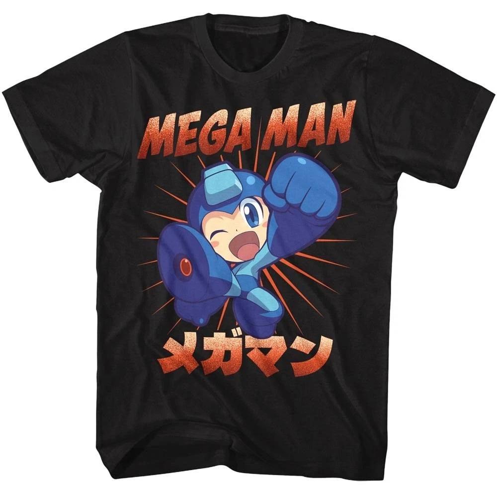 MegaMan Chibi Kick Men s T Shirt XXL