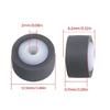 Cassette Tape Cassette Recorder Pinch Rollers Pressure Belt Pulley Set for Tape Recorder 12.5mm Diameter