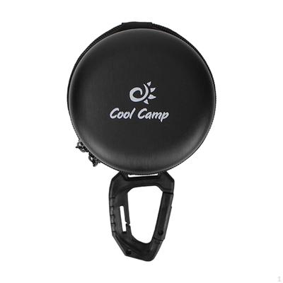 Camping Storage Case Hardshell Portable Multipurpose Tent Nail Pouch Handbag Rope Buckle