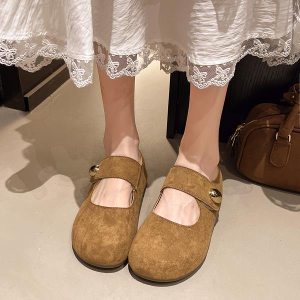 Fashion Shoes Slippers Casual Slipers Women Cover Toe Slides Increased Internal Luxury 2025 Retro Slippers Casual Shoes Increased Intern