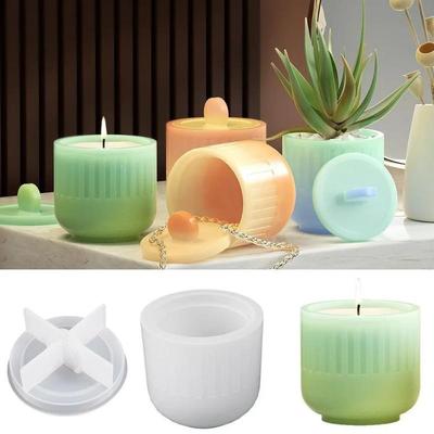 DIY Crafts Silicone Mold Epoxy Resin Mould Jewelry Box Molds Silicone Cup Molds for Jewelry Box Storage Container