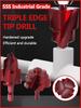 3Pcs PPR Lifting Stepped Drill Bit Hexagon Shank Water Pipe Connection Tool 20/25/32/40/50/63mm Stepped Drill Bit Drilling Tools