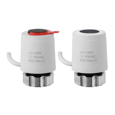 Actuator Vane Termice Electrice 230V Normal Închis/Deschis Vane Electrice Eficiente Energetic pentru Sisteme de Încălzire în Pardoseală
