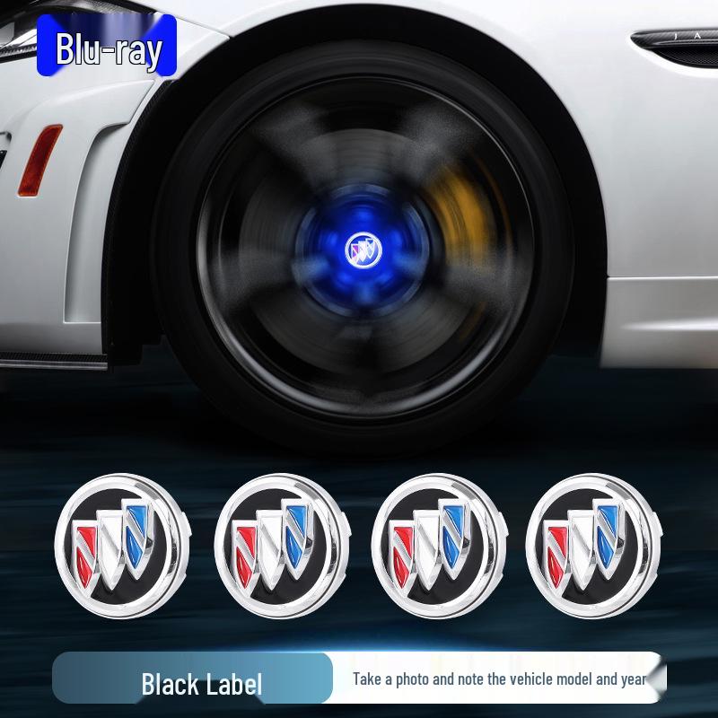 Compatible Magnetic Levitation Hub Lights for Buick: Excelle, Verano, LaCrosse, Enclave, Envision, GL8 - Luminous Tire Lights.