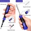 STREBITO Precision Screwdriver Set 191-Piece Multi-Bit Screwdriver 1/4 Inch Nut Driver Home Improvement Tool Electronic Repair Kit for Computer,