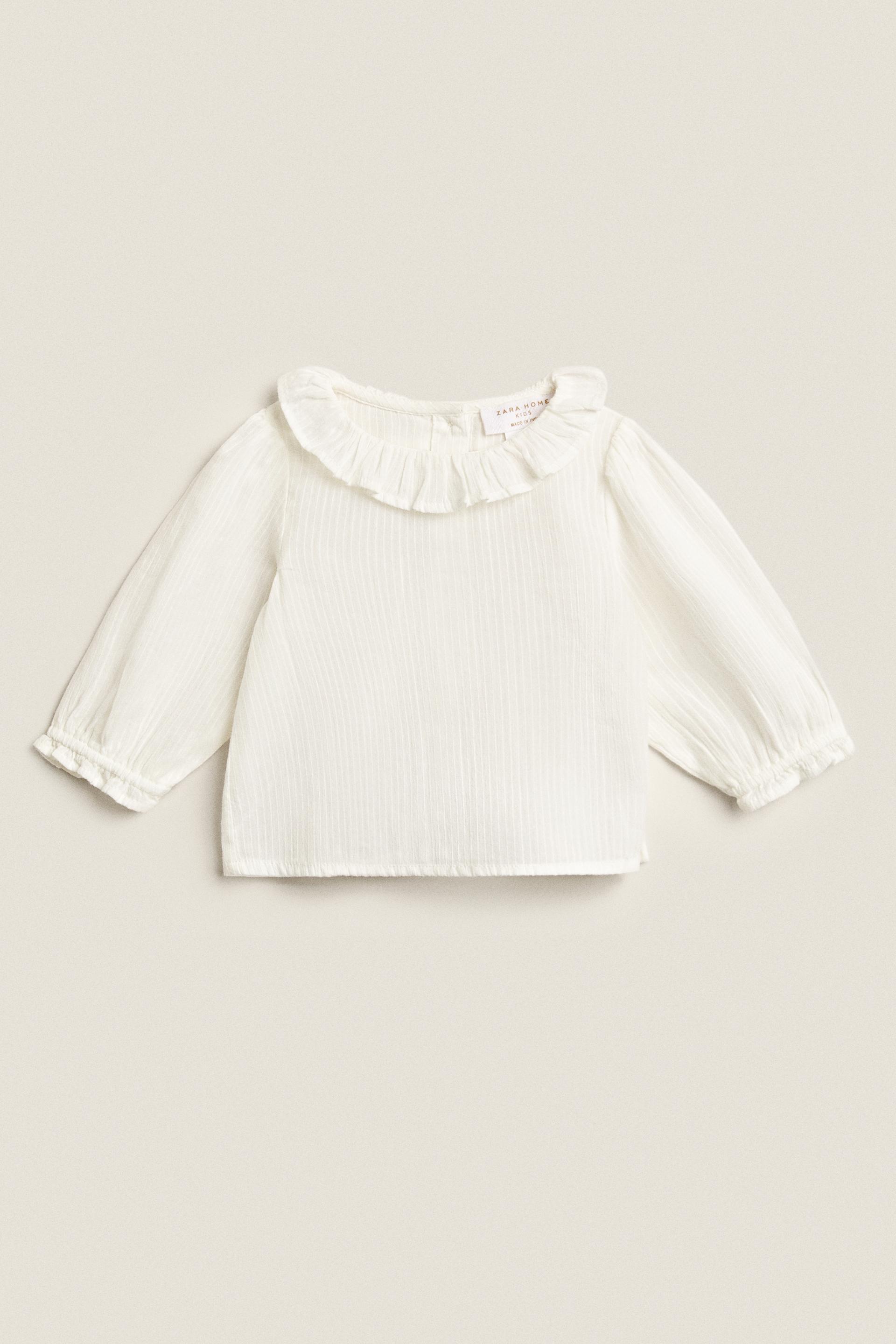 

ДЕТСКАЯ РУБАШКА С РЮШАМИ