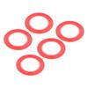 5Pcs Double Sided Tape Heavy Duty Removable Super Adhesive PET for Crafts Gift Wrapping Red