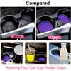 2PCS Car Interior With Car Cup Coaster  Anti-Slip Car Accessories