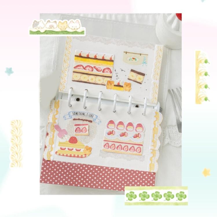 180 Sheets Cake Dessert Themed Adhesive Note Page Markers Repositionable Adhesive Labels for Book Journal Planner