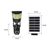 2-in-1 Multi-Functional Solar Light, Works As Street Lamp and Security Camera with Automatic Solar Charging