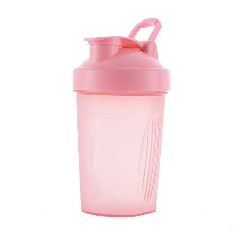 Unisex Shaker Bottle with Scale and Mixing Ball - Ideal for Protein Shakes, Smoothies, and Fitness Drinks