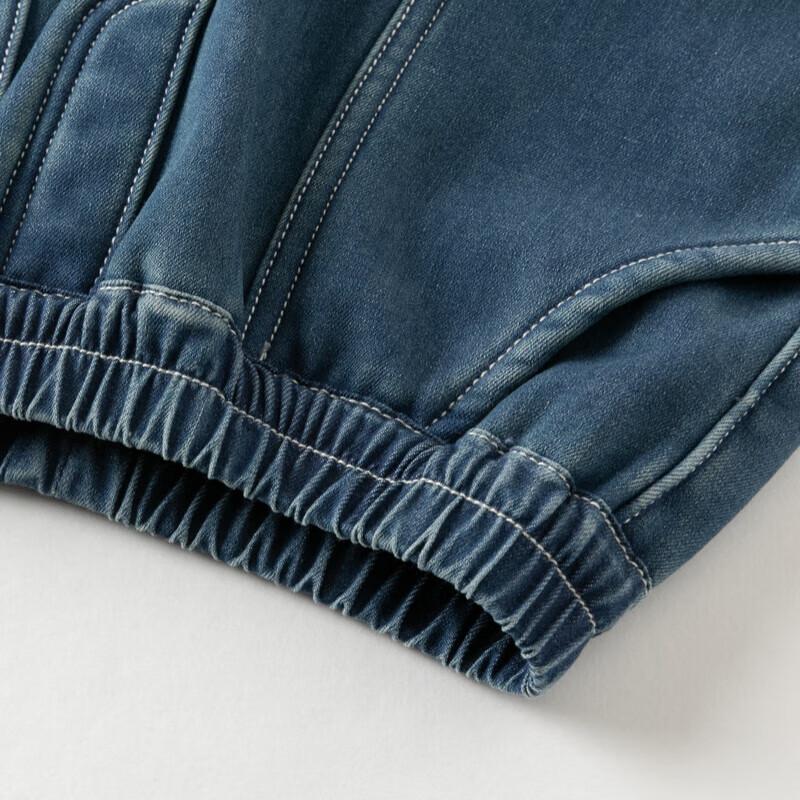 David Bella Boys' Fleece-Lined Denim Jeans