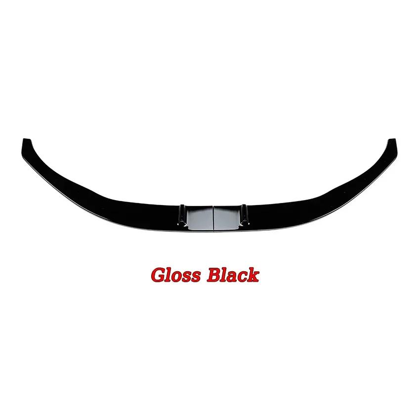 For BMW 2 Series F22 F23 M235i M240i M-Sport 2014 To 2019 Car Spoiler Cover Guard Deflector Lips Front Bumper Splitter Diffuser