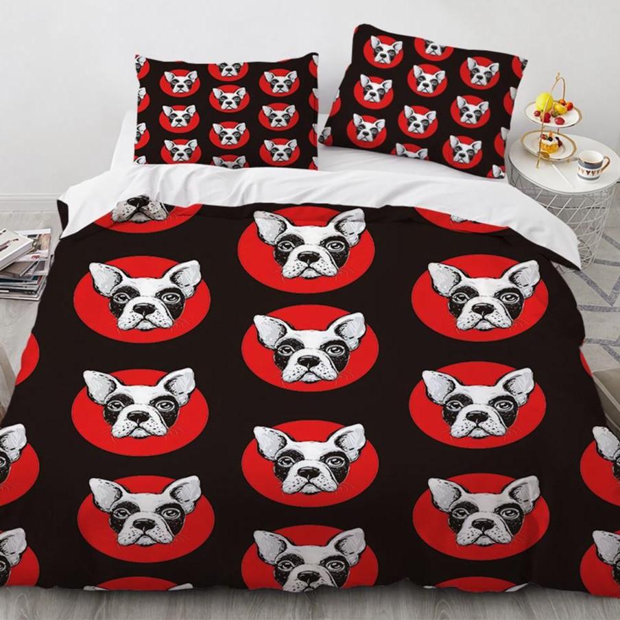 Dackel Welpen Bettbezug Anzug Bettwäsche Anzug Bettdecke Bezug Dreiteiliges Set