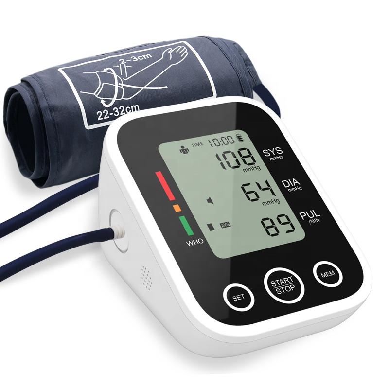New Design Digital Wrist Blood Pressure Monitor ROHS Certified Drop Shipping Sphygmomanometer Tensiometer Plastic Material
