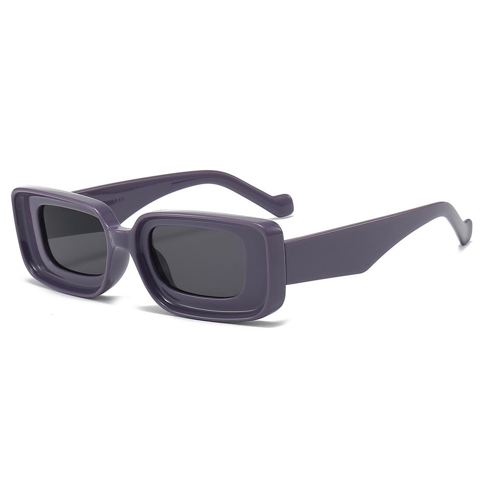 European and American New Sunglasses Women's Personalized Fashion Square Sunglasses Men's Concave High-end Trendy Glasses