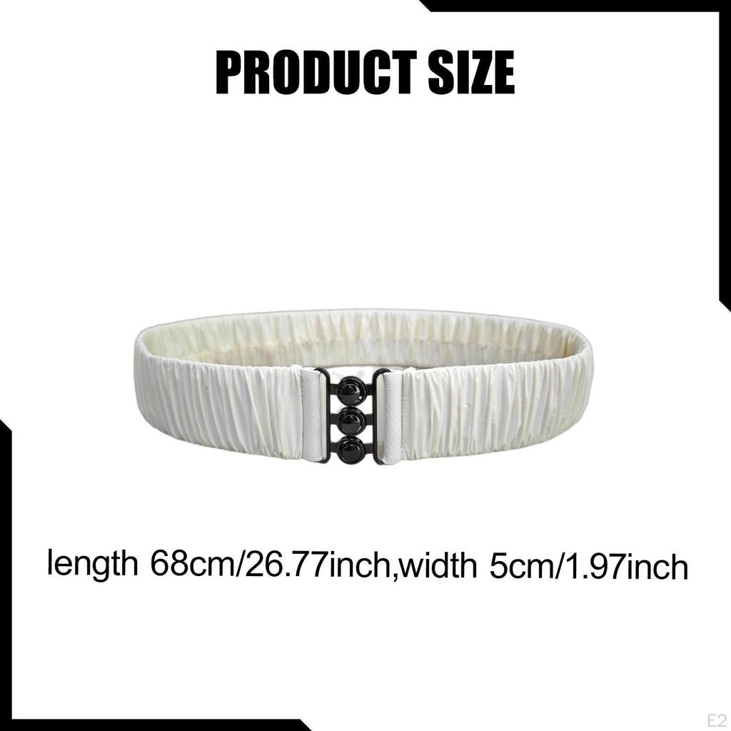 Elastic Waist Belt Casual Elegant Waistband for Winter Outwear Clothes