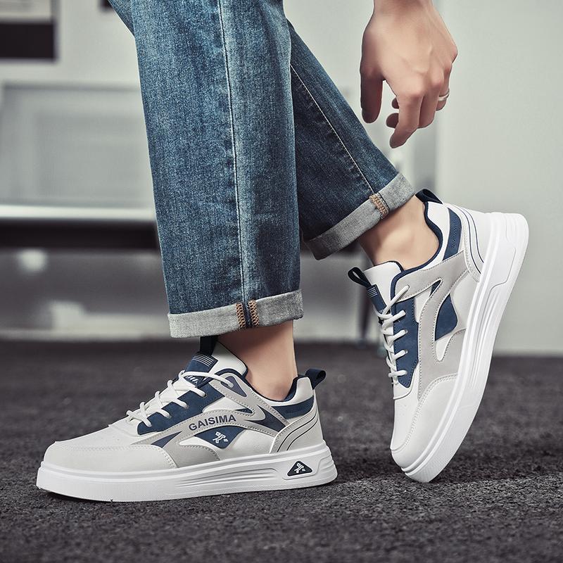 New Men's Classic Four Seasons Fashion Low Top Skateboarding Shoes Comfortable Soft Sole Sneakers