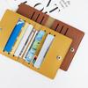 Multi-color Thickened Pu Leather Girls ID Card Bag Multi-card Position Large Capacity Card Bag Card Holder