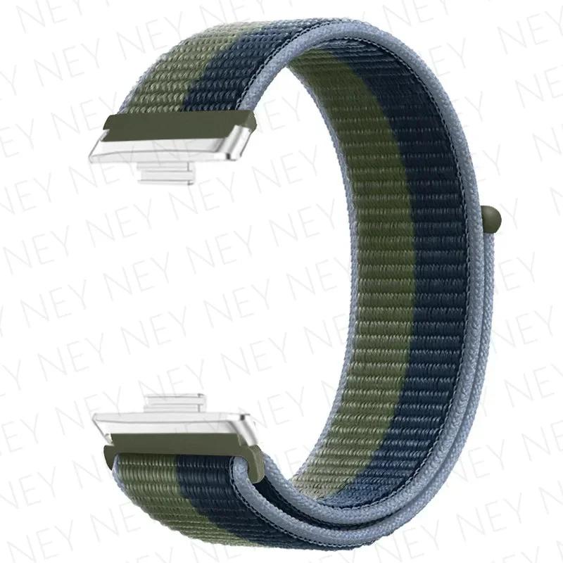 Nylon loop band For huawei watch fit 3 strap smartwatch wristband breathable Sport Watchbands bracelet correa huawei watch fit 3