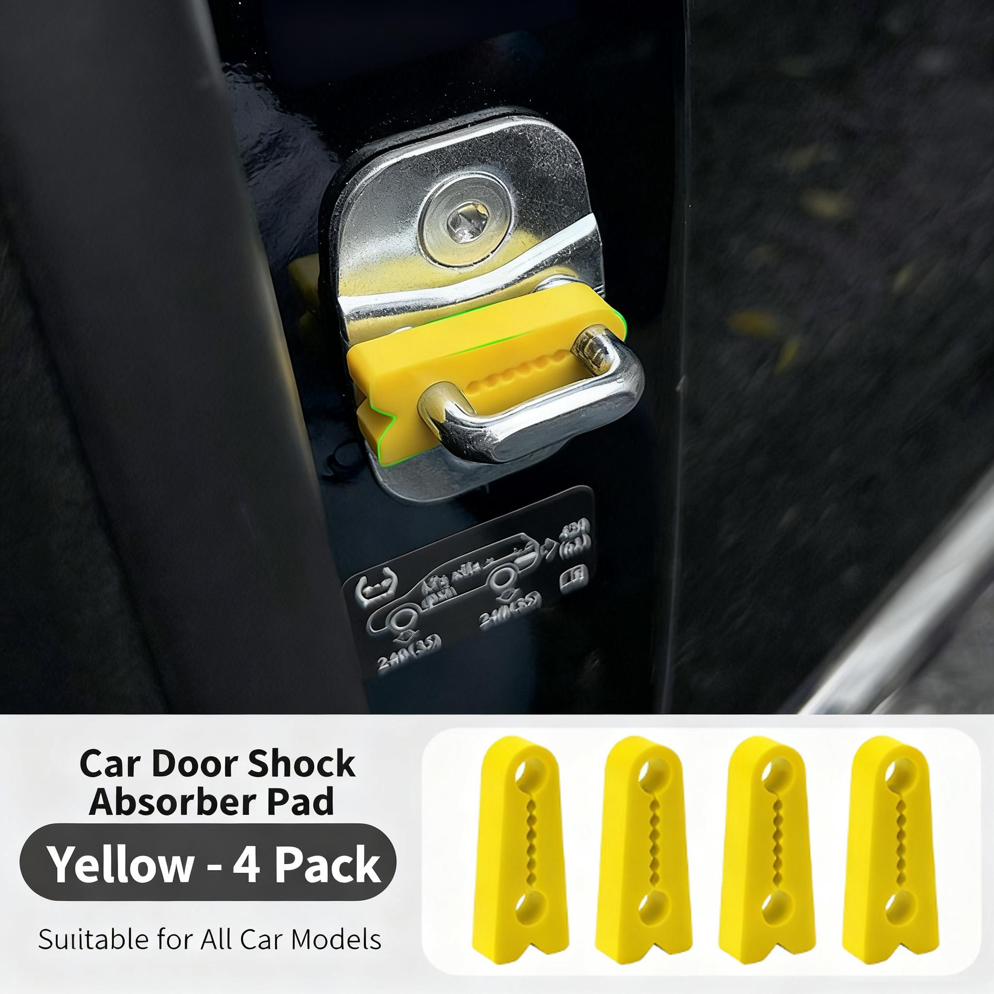 Car Door Silicone Protector Shim Anti-Collision Buffer Spacer Sound Insulation Shock Absorber Gaskets for Auto Door Protection