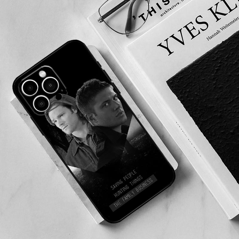 Supernatural TV Case For iPhone 17 Air 15 14 13 12 11 16 Pro Max Mini 15 16 Plus 16e Funda Silicone Cover