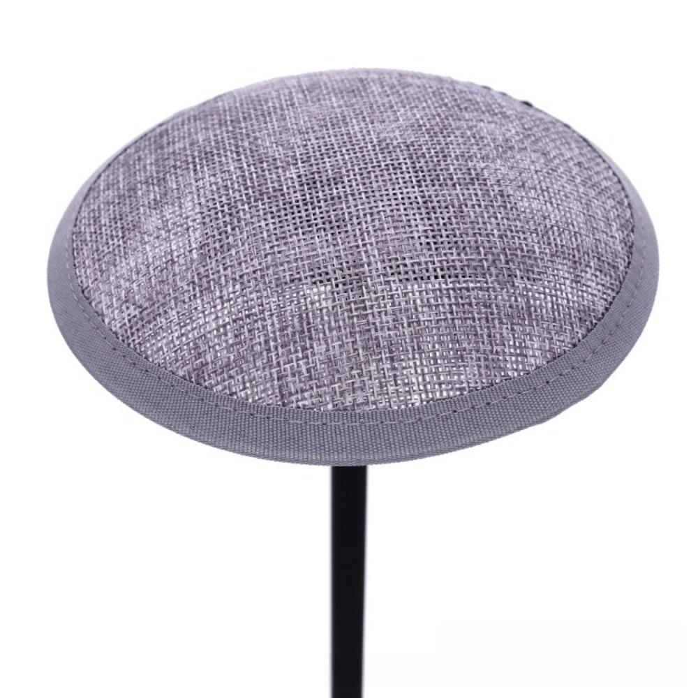 New 13CM Fascinator Bases DIY Round Wedding Millinery Craft Material Headpiece Hair Accessories