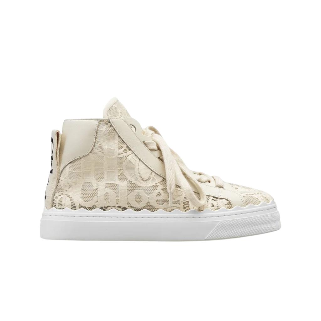 (w) Chloe Lauren High-top Sneaker Mild Beige