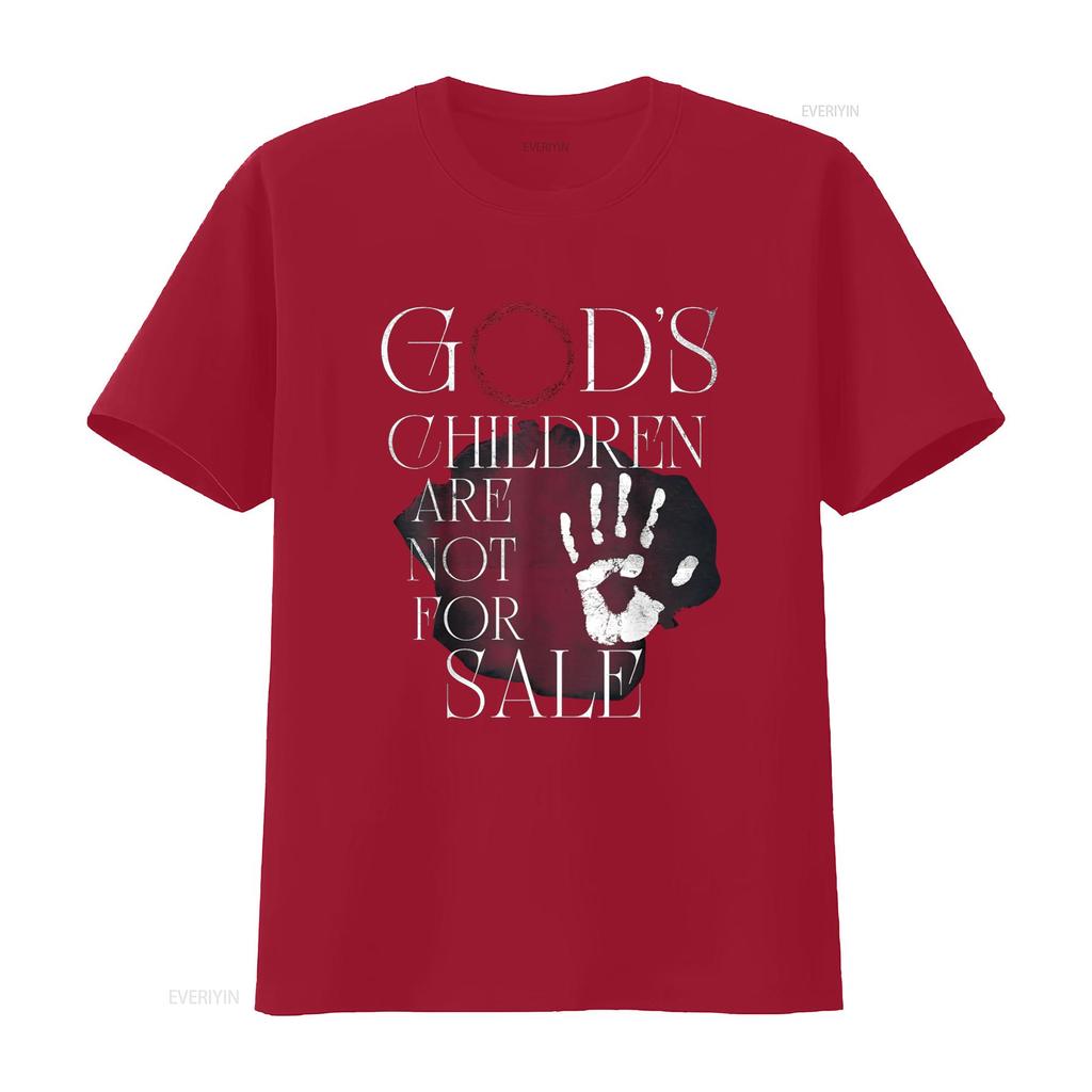 God S Children Are Not For Sale Family T Shirt Vintage Washed Stretched Versatile Homme Soft Stylish Streetwear