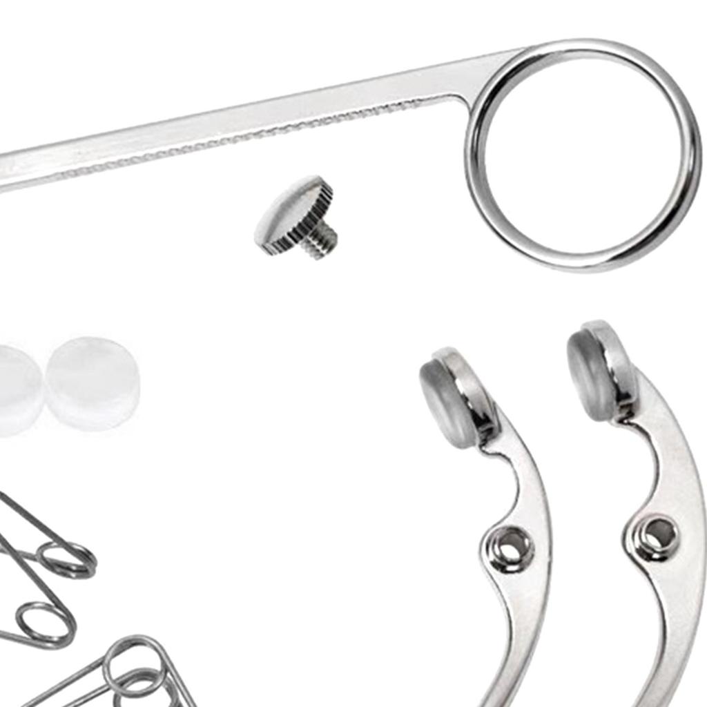 Trumpet Spit Valve Water Value Holders Accessory with Screws for Repairing Wind