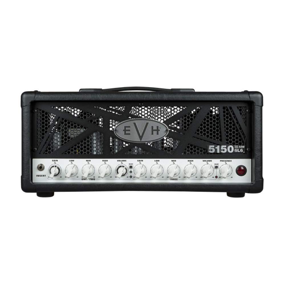 

Підсилювач EVH 50 Вт 6L6 100 В JPN 5150III® Head, чорний, чорний