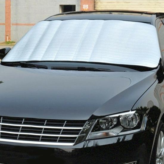 Universal Double Ears Snow Frost Car Windshield Sunshade Block Cover Protector