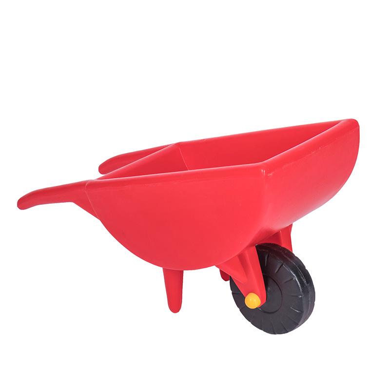 Children's Sensory Unicycle Wheelbarrow Push Cart: Thickened Plastic Balance Bike