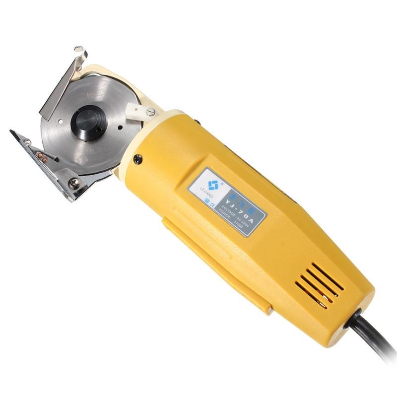 Leistungsstarke elektrische Stoffmesserklinge 170W Elektrischer Stoffschneider Stoff Rundmesser Schneidmesser Maschine 220V/110V