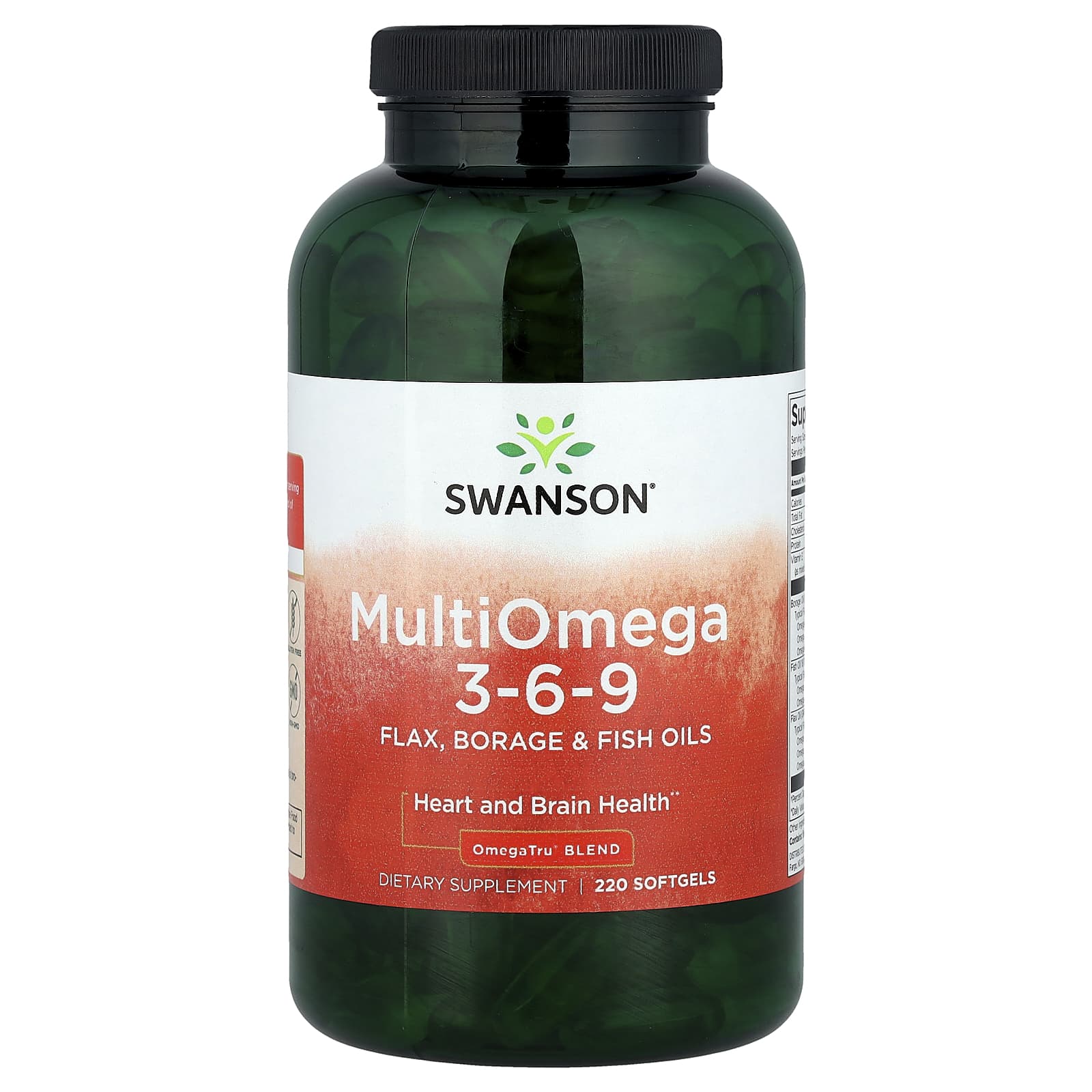 

Multi Omega 3-6-9, 220 Softgels