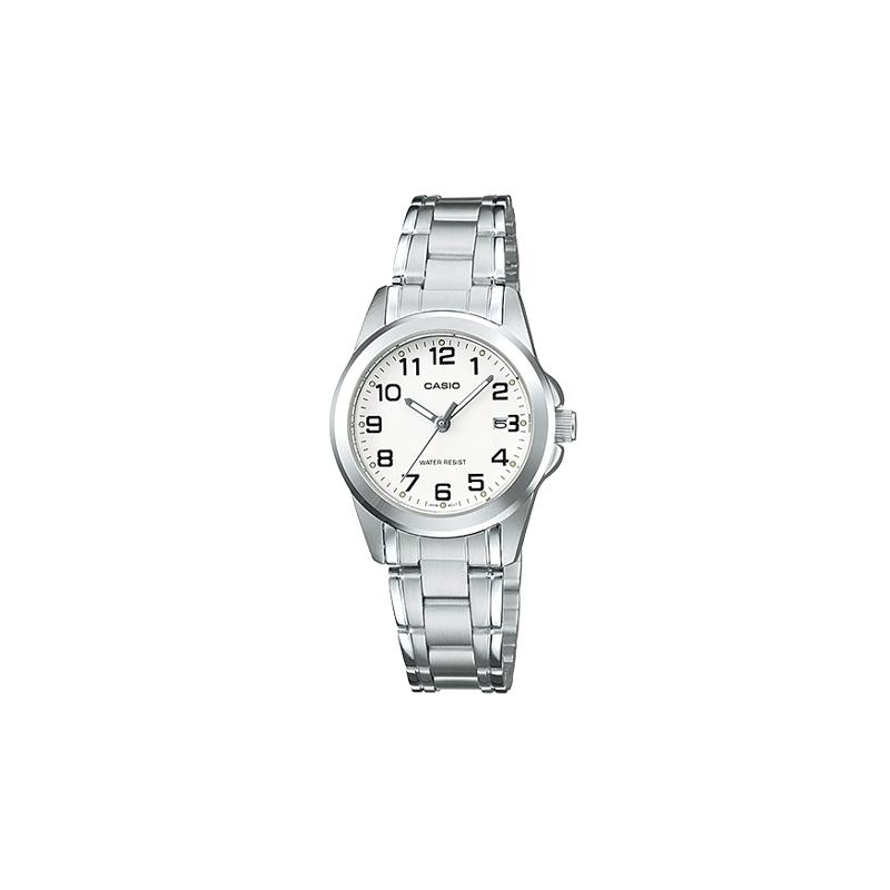 

Casio STANDARD Series Classic Pointer Series Fashion Business Quartz Movement Stainless Steel Strap Japanese and Korean Watch Women s LTP-1215A-7B2 білий