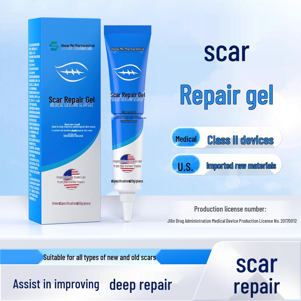 Фармацевтический силиконовый гель-мазь для заживления рубцов