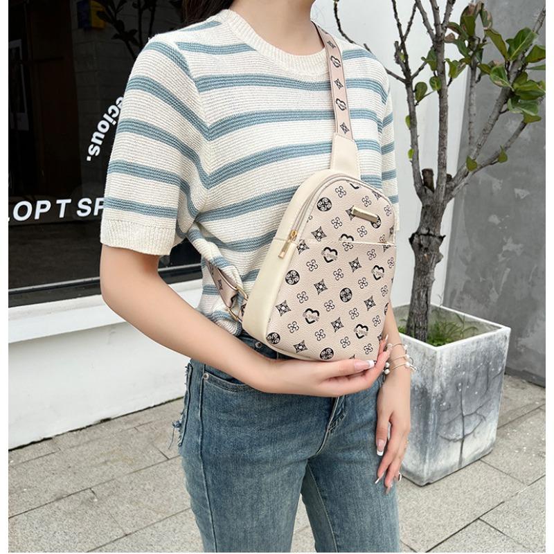 Breast Bag Women's Bag Print Bag Crossbody Bag