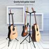 Flanger Gitar Standı Yerçekimi Otomatik Kilit Rafı Katlanır Dikey Destek Gitar Askısı Halk İçin