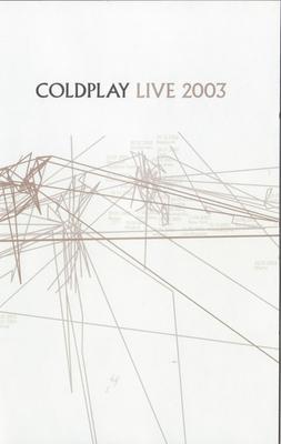 DVD COLDPLAY  Live 2003 724359902203 Capitol 2003 Canada Rock Used