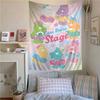 Care Cartoon BBears Movies Chart Tapestry Bohemian Wall Tapestries Mandala Wall Art Decor