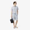 [lacoste] Men's Summer Stripe Short-Sleeve Shirt CH2344-56GZWV