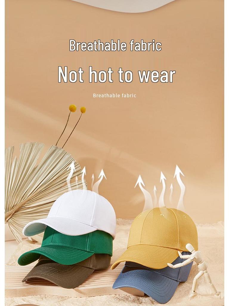 Men's & Women's 2025 Spring/Summer Windproof Breathable Baseball Cap with Large Brim for Sunshade and Cycling