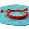 Red Rope Bracelet Women Rope Bracelet Adjustable Bracelets Jewelry Friendship Couple Bracelets Alloy Material Jewelry